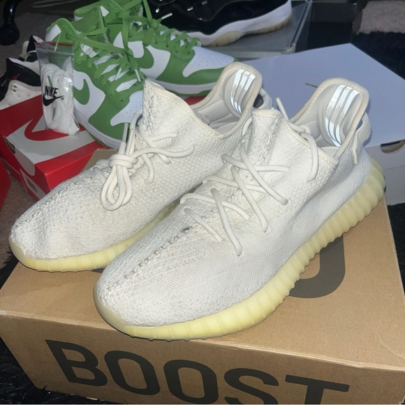 adidas gazelle silver green womens ADIDAS YEEZY BOOST 350 V2 CREAM (PRE-OWNED) CP9366 SIZE 8.5 – Original Grail